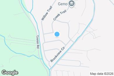 Map image of the property - 165 Brookview Cir