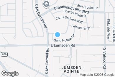 Map image of the property - 1614 Sand Hollow Ln