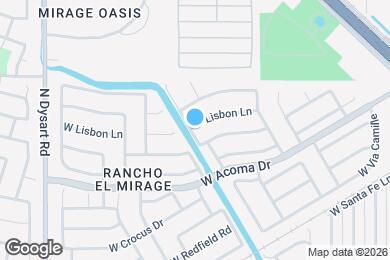 Map image of the property - 12575 W Lisbon Ln