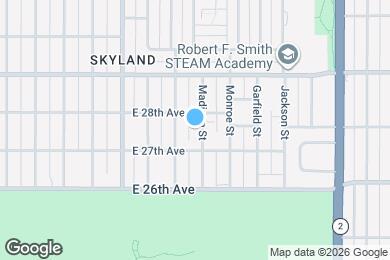 Map image of the property - 2721 N Madison St