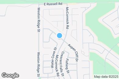 Map image of the property - 1109 Aspen Cliff Dr