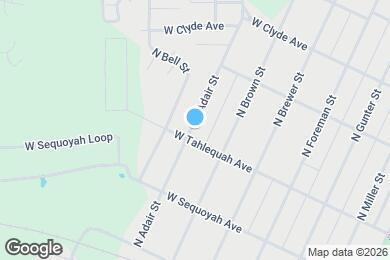 Map image of the property - 414 N Adair St