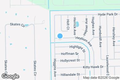 Map image of the property - 3855 Heyburn Ave