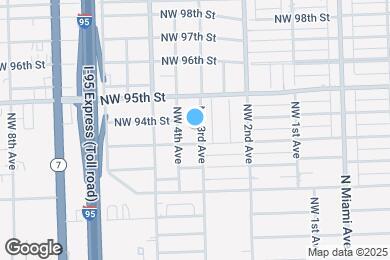 Map image of the property - 9312 NW 3rd Ave