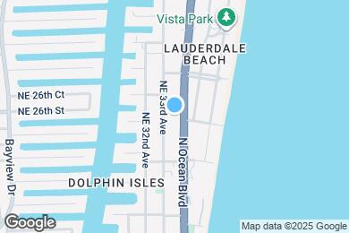 Map image of the property - 2509 N Ocean Blvd