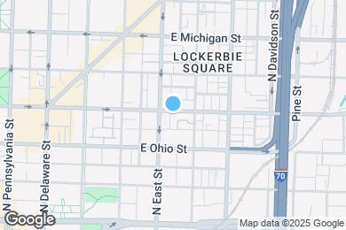 Map image of the property - 515 E New York St