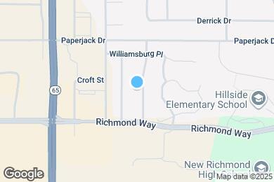 Map image of the property - 1617 Charleston Dr