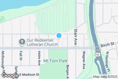 Map image of the property - 623 Deyo Ave