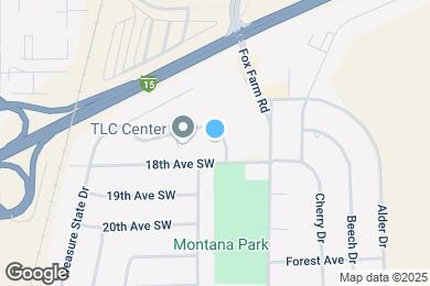 Map image of the property - 1700 10th St SW