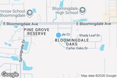 Map image of the property - 1502 Carter Oaks Dr