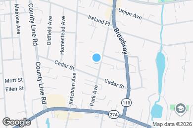 Map image of the property - 94 Park Ave