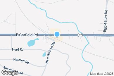 Map image of the property - 334 E Garfield Rd