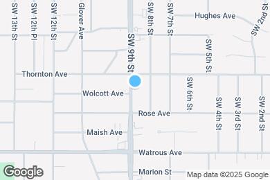 Map image of the property - 3623 SW 9th St