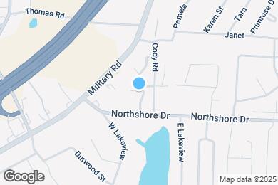Map image of the property - 2502 N Lakeview