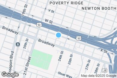 Map image of the property - 2409 23rd St