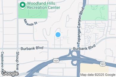 Map image of the property - 22143 Burbank Blvd