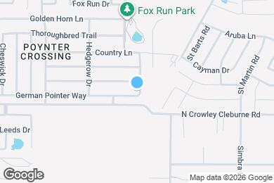 Map image of the property - 3826 German Pointer Way