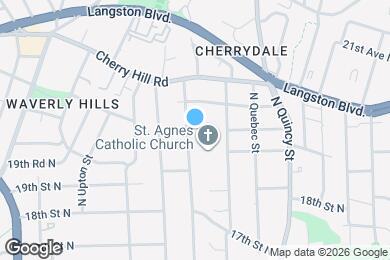Map image of the property - 2025 N Stafford St