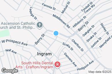 Map image of the property - 61 Mainsgate St