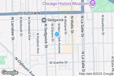 Map image of the property - 1424 N North Park Ave