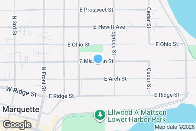 Map image of the property - 324 E Michigan St