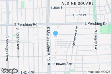 Map image of the property - 419 E Oakwood Blvd