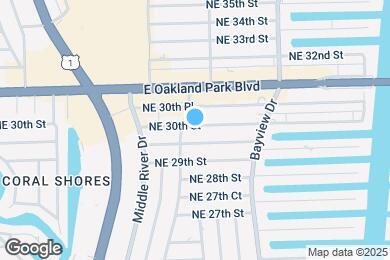 Map image of the property - 2632 NE 30th St