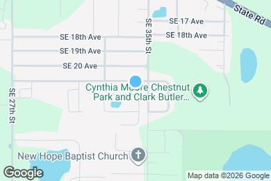 Map image of the property - 3410 SE 22nd Ave