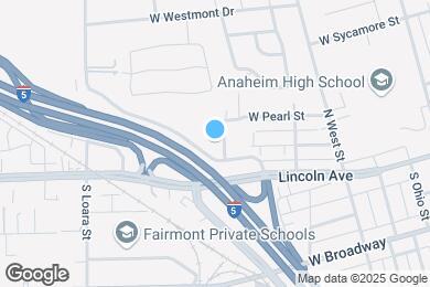 Map image of the property - Park Wilshire Apartments