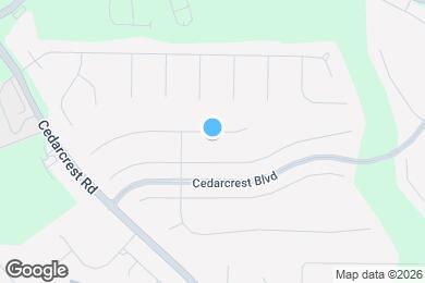 Map image of the property - 68 Teramont Ct