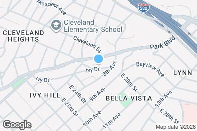 Map image of the property - 2625 Ivy Dr