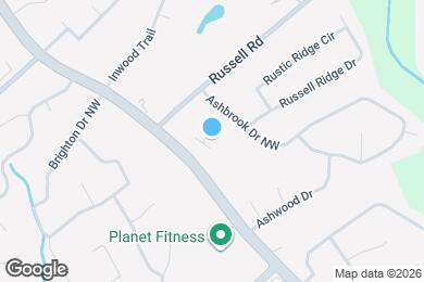 Map image of the property - 1515 Trail Ridge Ct