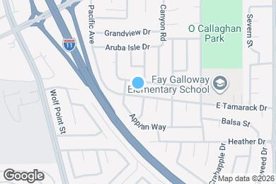 Map image of the property - 127 E Tamarack Dr