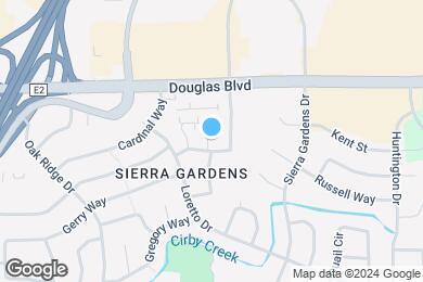 Map image of the property - Santa Clara Terrace Apartments