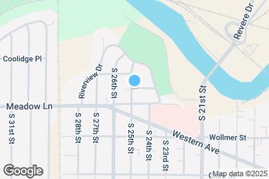Map image of the property - 519 S 25th St