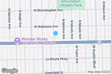 Map image of the property - 1619 N Merrimac Ave