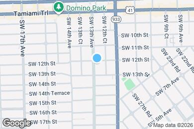 Map image of the property - 1215 SW 13th Ave