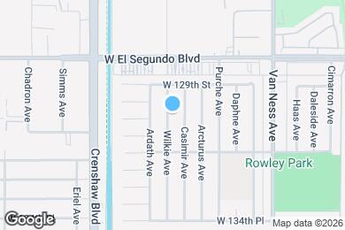 Map image of the property - 13016 Wilkie Ave