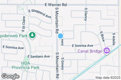 Map image of the property - 4616 S Emery