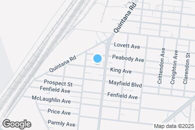 Map image of the property - 1015 King Ave