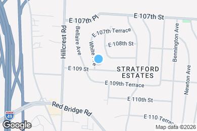 Map image of the property - 6100 E 109 St
