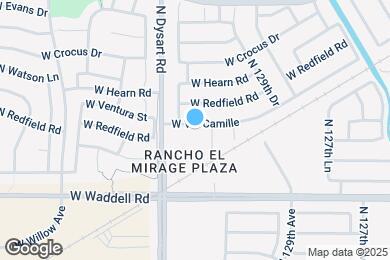 Map image of the property - 13043 W Via Camille