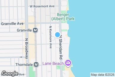 Map image of the property - 6118 N Sheridan Rd