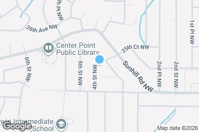 Map image of the property - 2425 4th St NW