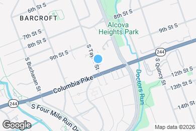 Map image of the property - 973 S Taylor St