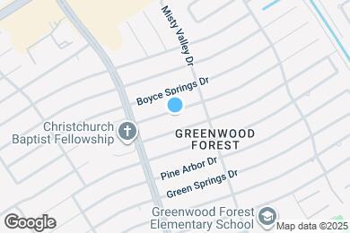 Map image of the property - 5523 Foresthaven Dr