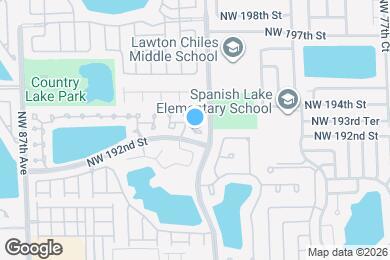 Map image of the property - 8214 NW 192nd Terrace
