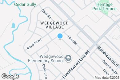Map image of the property - 16310 Forest Bend Ave