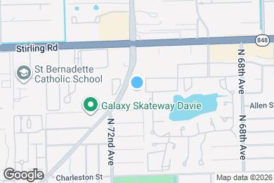 Map image of the property - 4100 SW 64th Ave