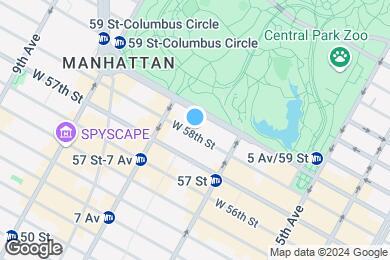 Map image of the property - The Meurice